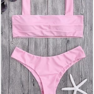 NWT Zaful Padded Bandeau Bikini